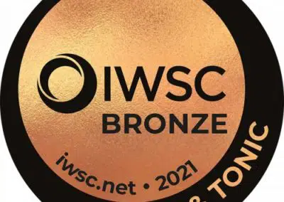 Médaille Bronze IWSC 2021 Gin & Tonic