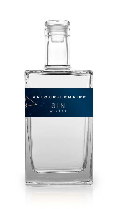 Bouteille Gin Winter Valour+Lemaire